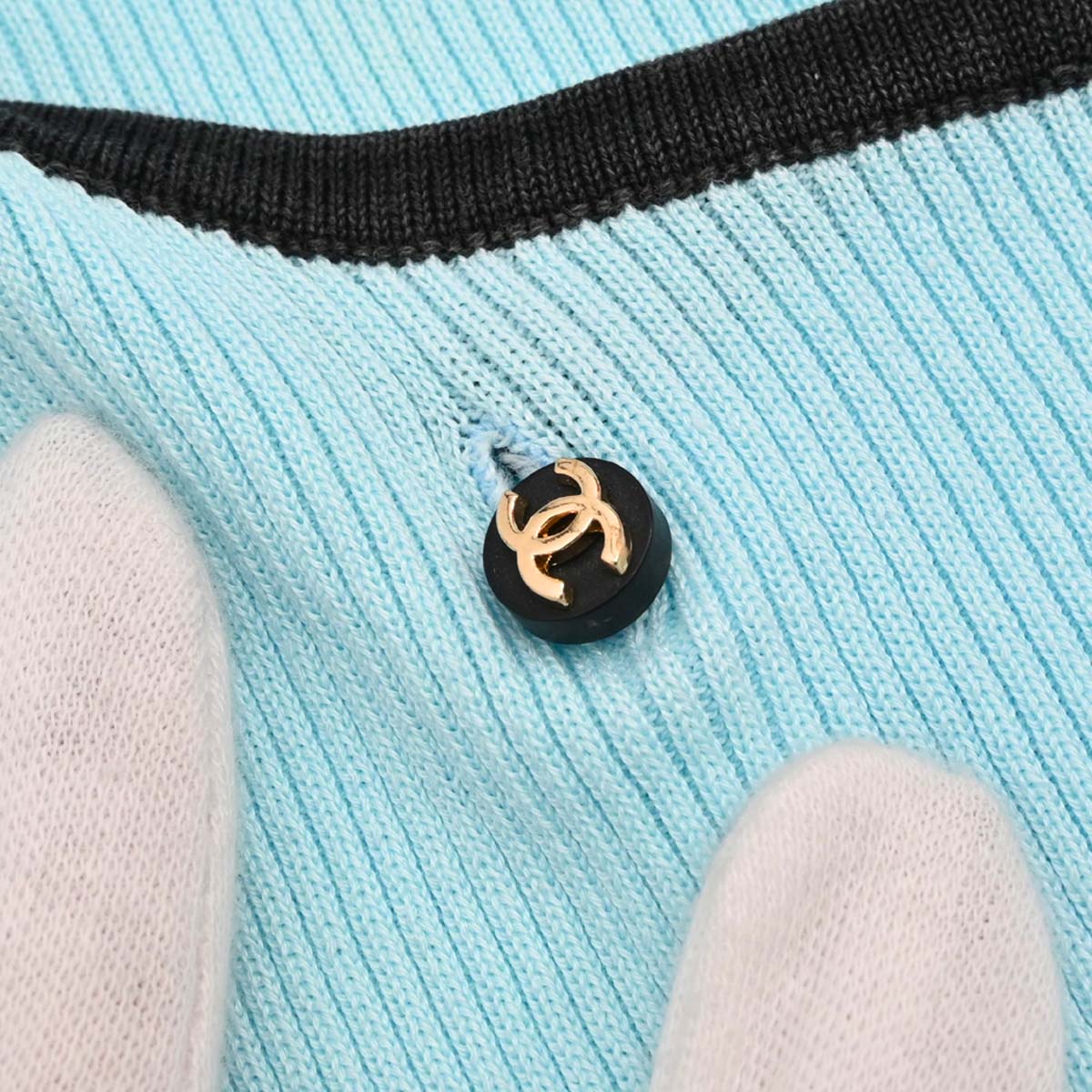 Chanel Sleeveless Top Light Blue #42