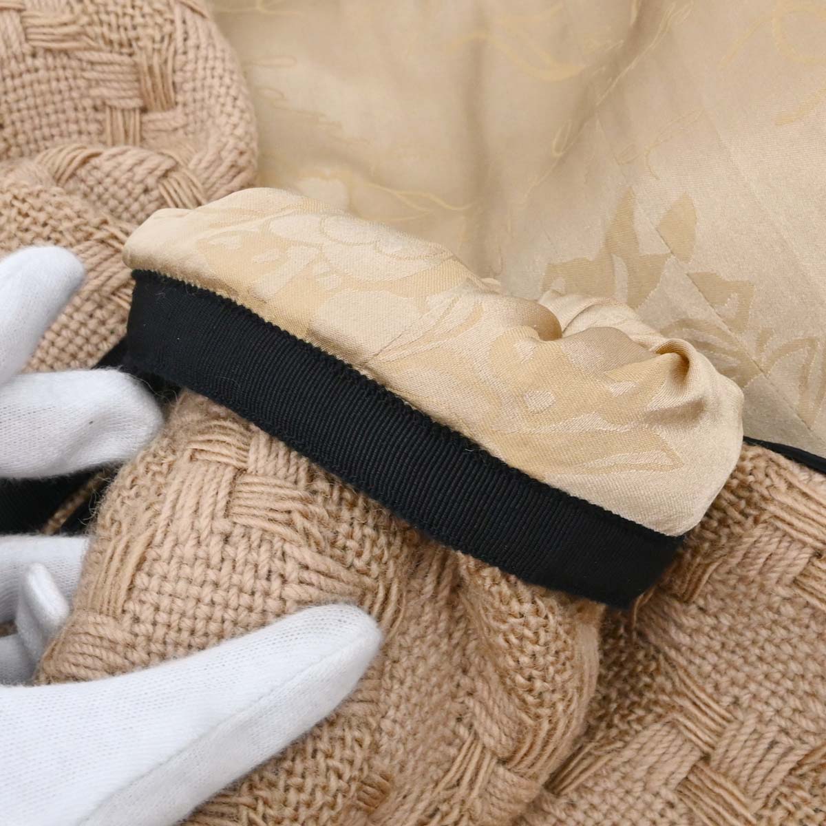Chanel 2008 Collarless Jacket Beige #38
