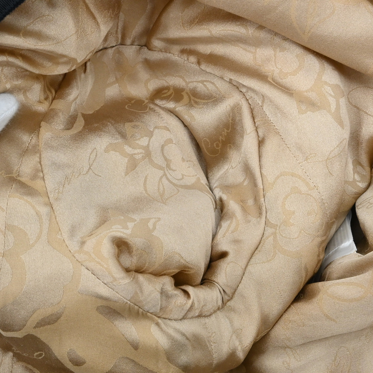 Chanel 2008 Collarless Jacket Beige #38