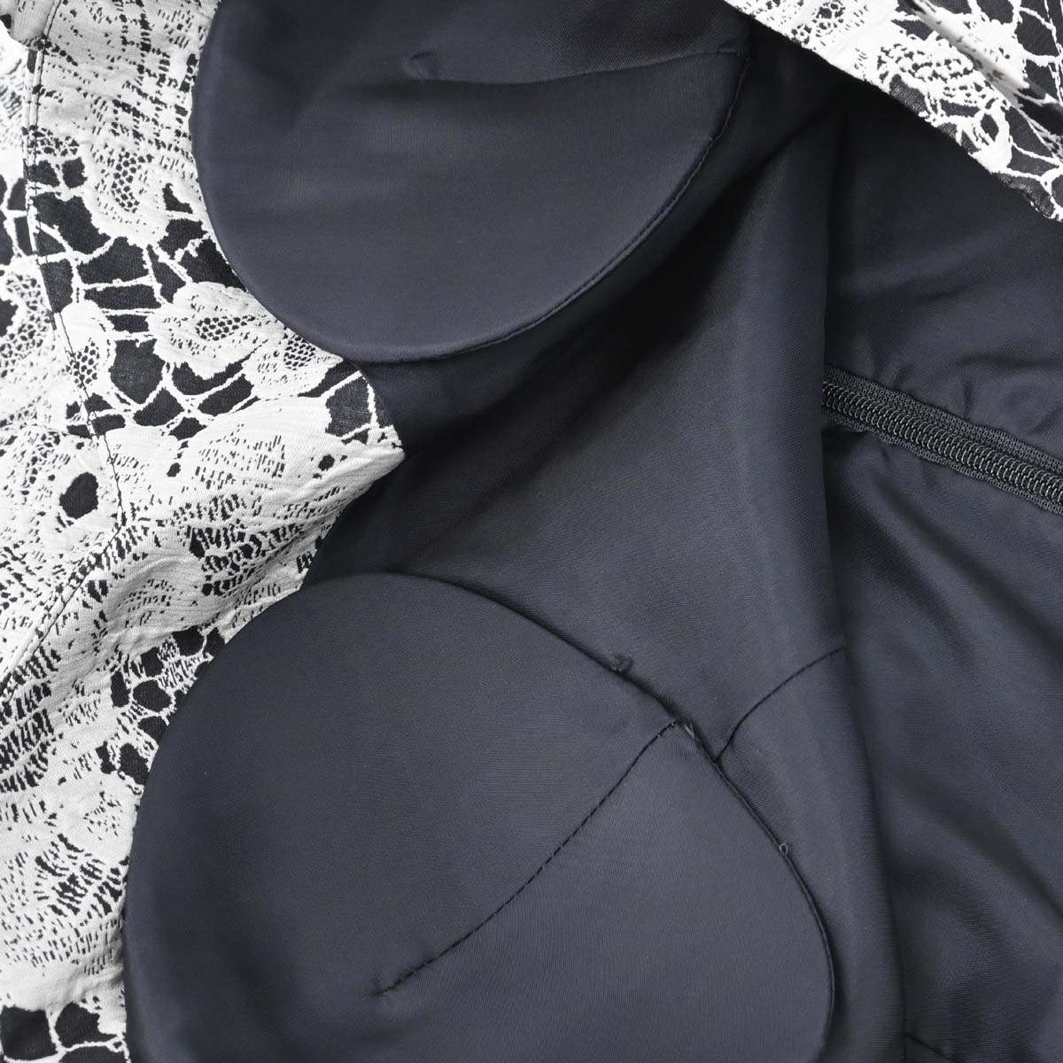 Christian Dior Camisole Dress Print Black Gray #36–38