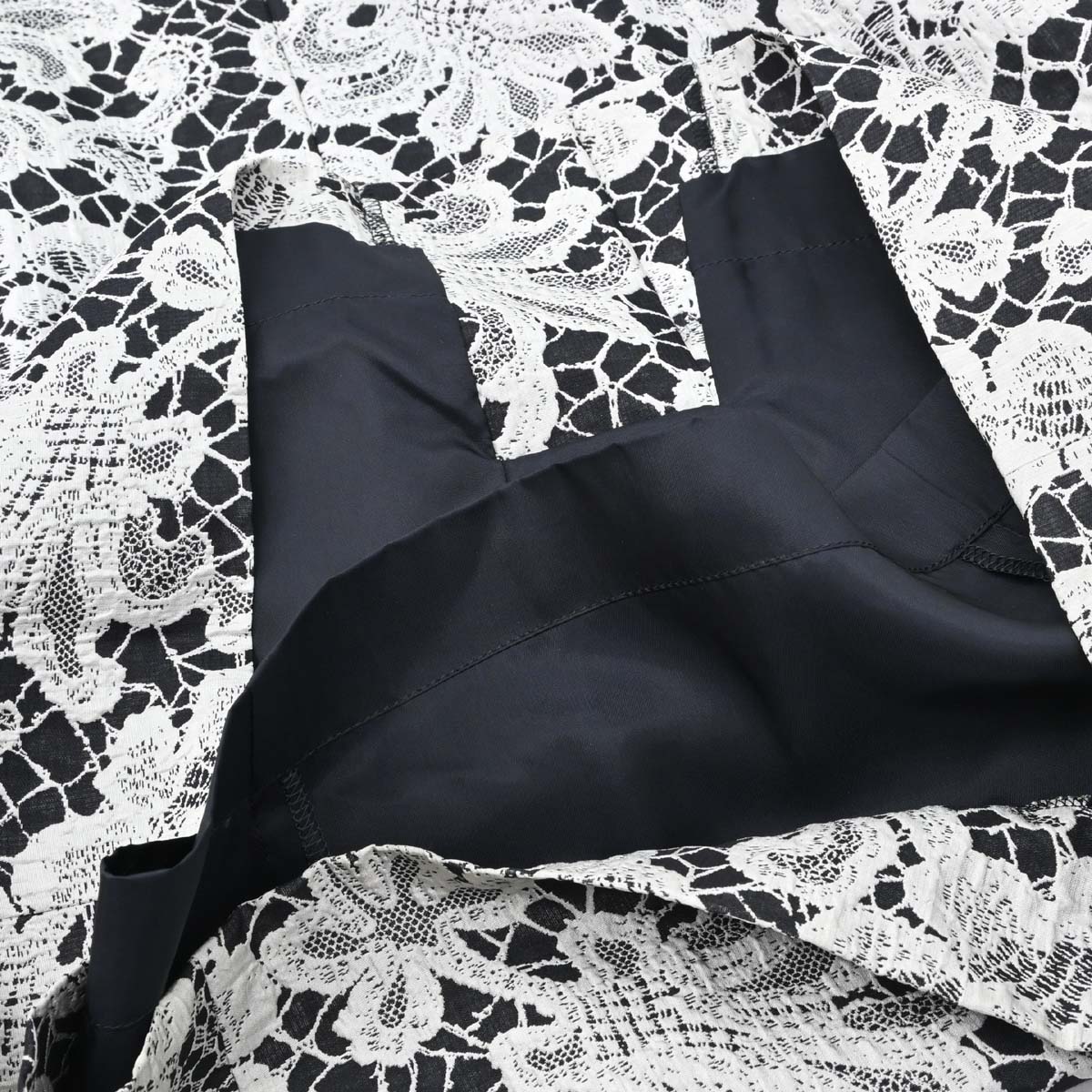 Christian Dior Camisole Dress Print Black Gray #36–38