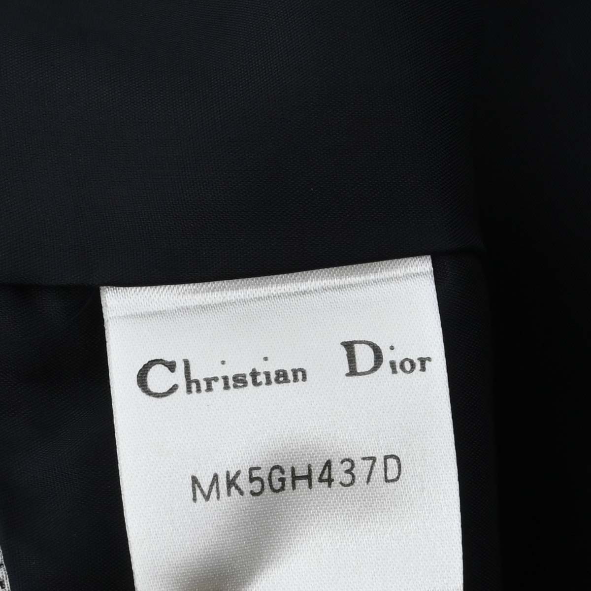 Christian Dior Camisole Dress Print Black Gray #36–38