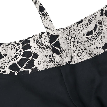 Christian Dior Camisole Dress Print Black Gray #36–38