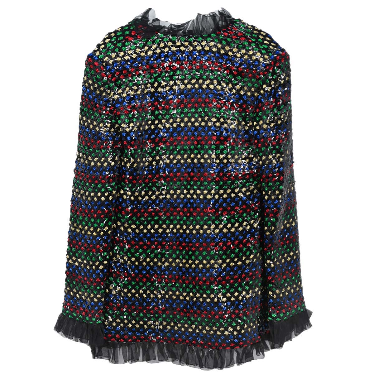Christian Dior Sequins Jacket Black #38–40