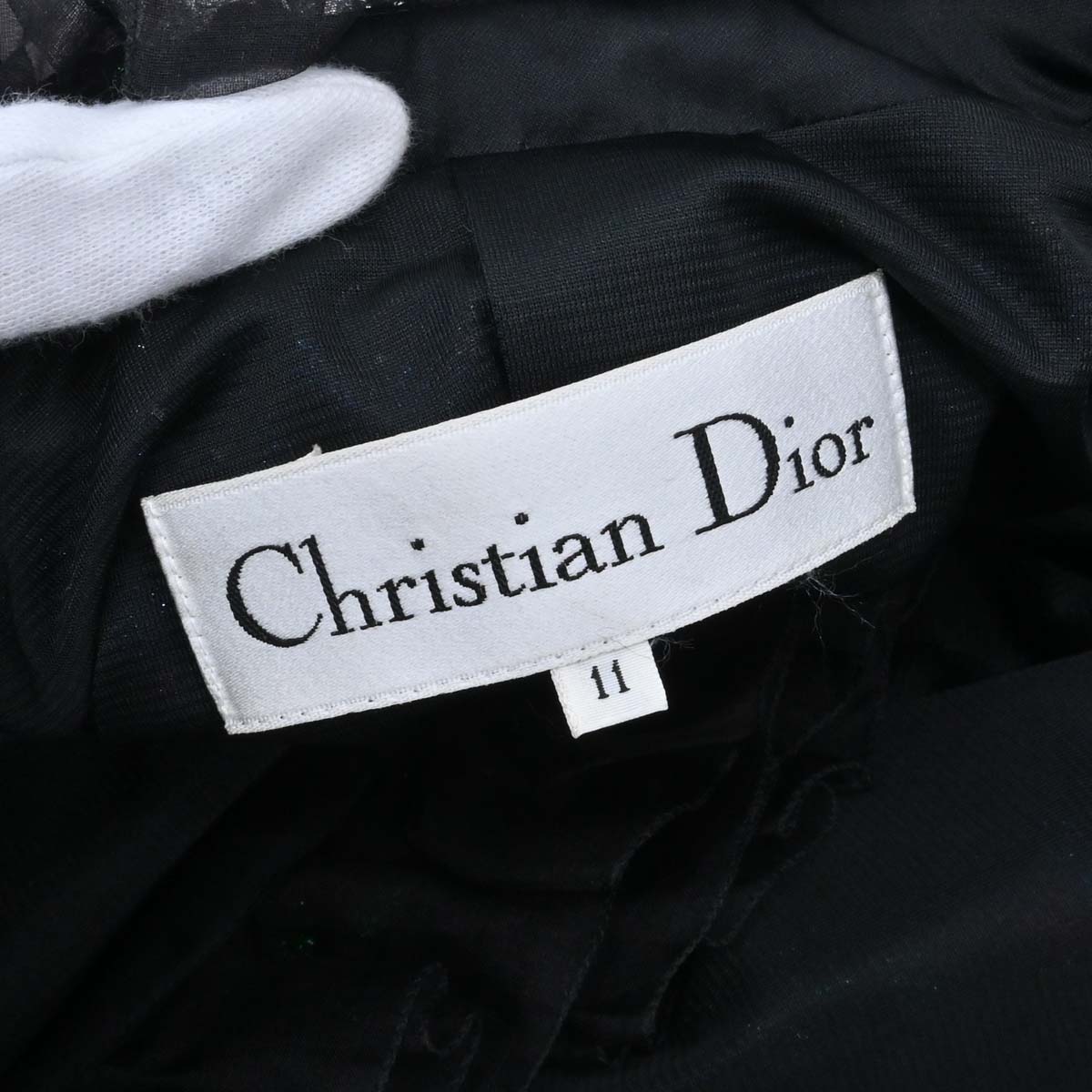 Christian Dior Sequins Jacket Black #38–40