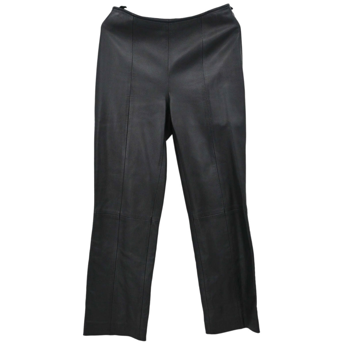 Loewe Long Pants Leather Black #38