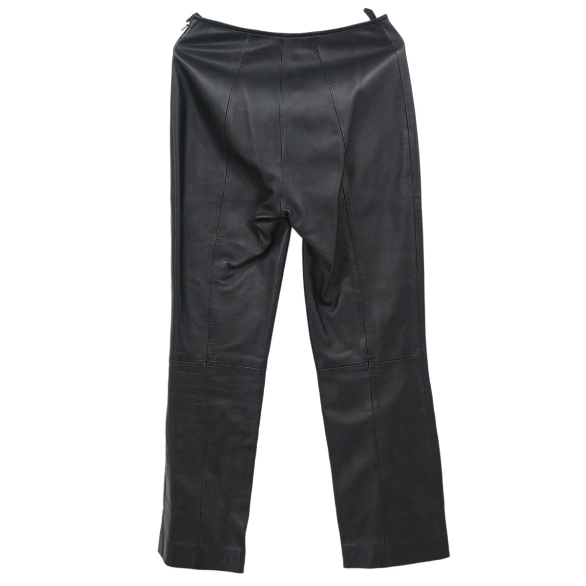 Loewe Long Pants Leather Black #38