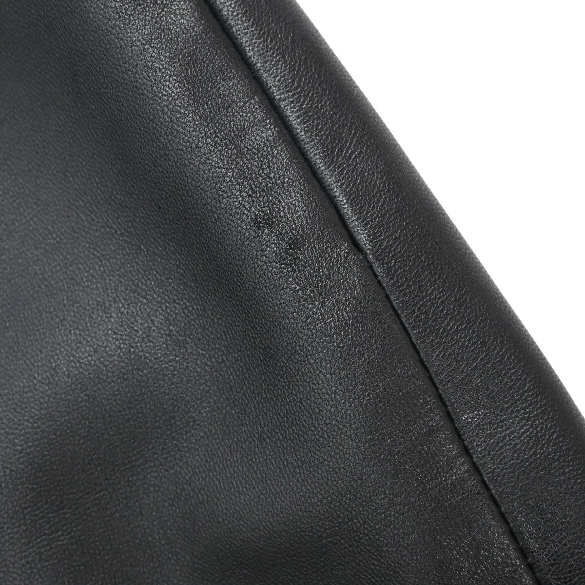 Loewe Long Pants Leather Black #38