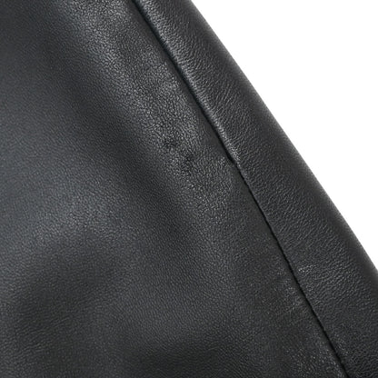 Loewe Long Pants Leather Black #38