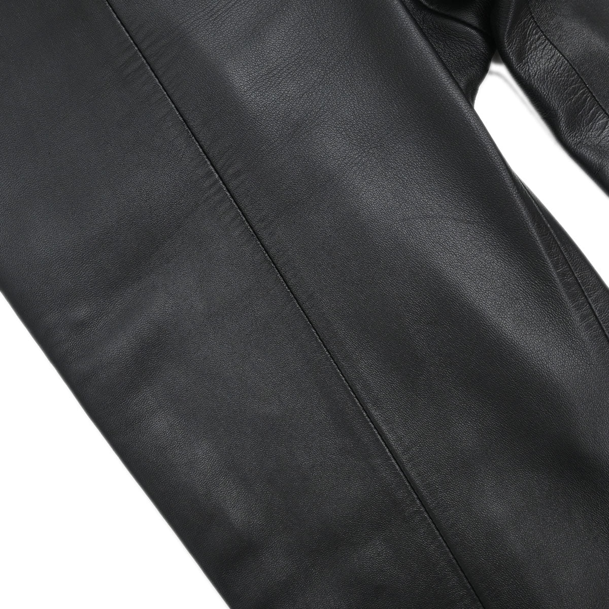 Loewe Long Pants Leather Black #38