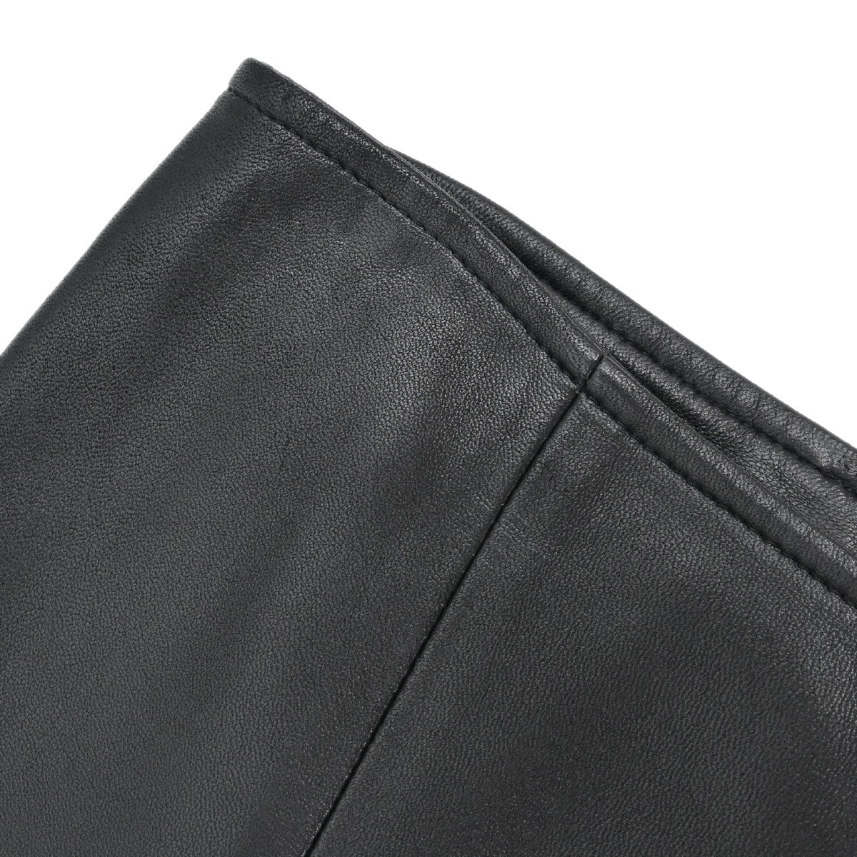 Loewe Long Pants Leather Black #38