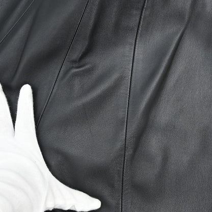 Loewe Long Pants Leather Black #38