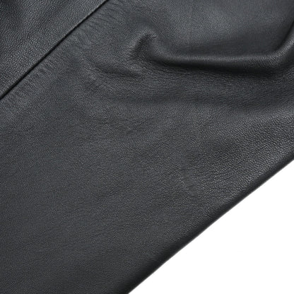 Loewe Long Pants Leather Black #38