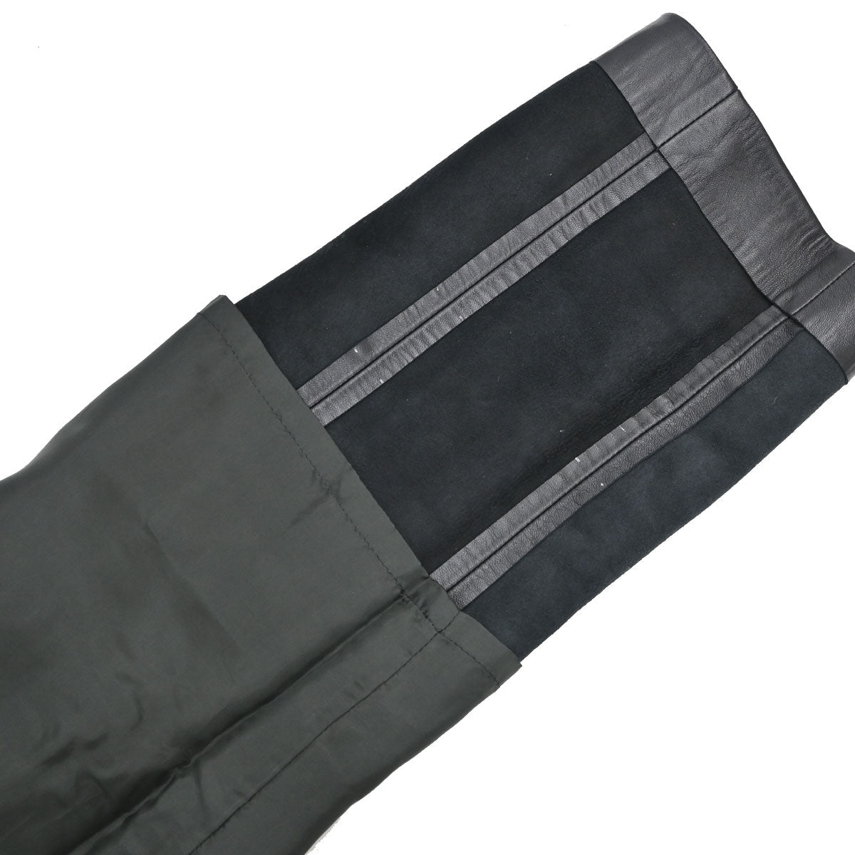 Loewe Long Pants Leather Black #38