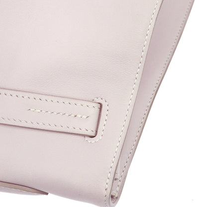 Hermes Rose Dragee Swift Kelly Flat 35 Handbag