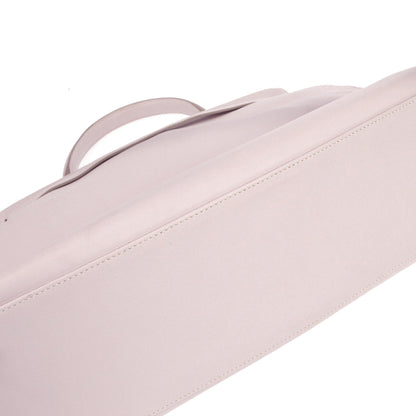 Hermes Rose Dragee Swift Kelly Flat 35 Handbag