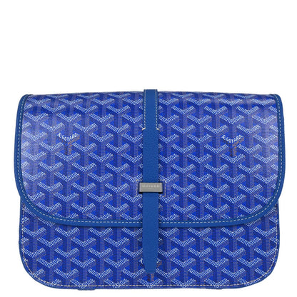 Goyard Blue Belvedere MM Shoulder Bag