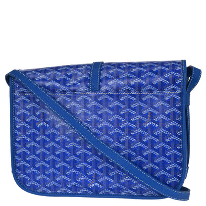 Goyard Blue Belvedere MM Shoulder Bag