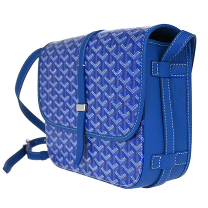 Goyard Blue Belvedere MM Shoulder Bag