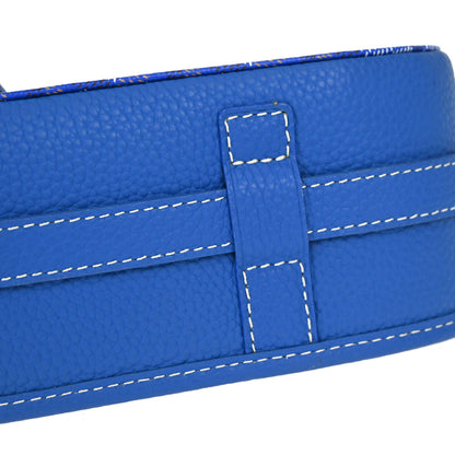 Goyard Blue Belvedere MM Shoulder Bag