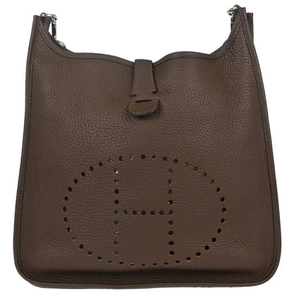 Hermes Terre Taurillon Clemence Evelyne 2 33 GM Shoulder Bag