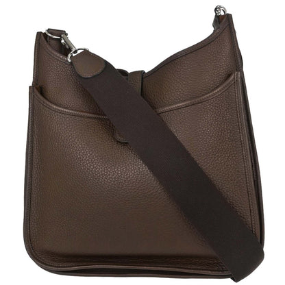 Hermes Terre Taurillon Clemence Evelyne 2 33 GM Shoulder Bag