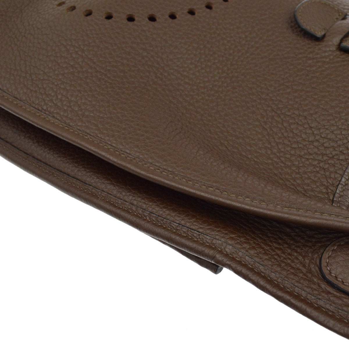 Hermes Terre Taurillon Clemence Evelyne 2 33 GM Shoulder Bag
