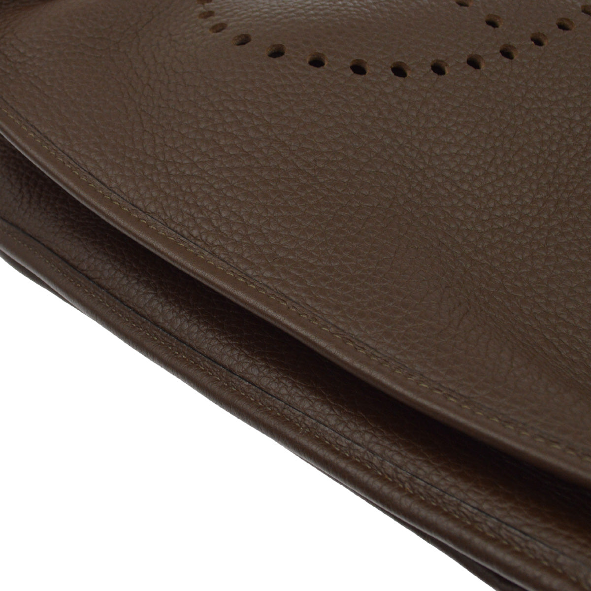Hermes Terre Taurillon Clemence Evelyne 2 33 GM Shoulder Bag