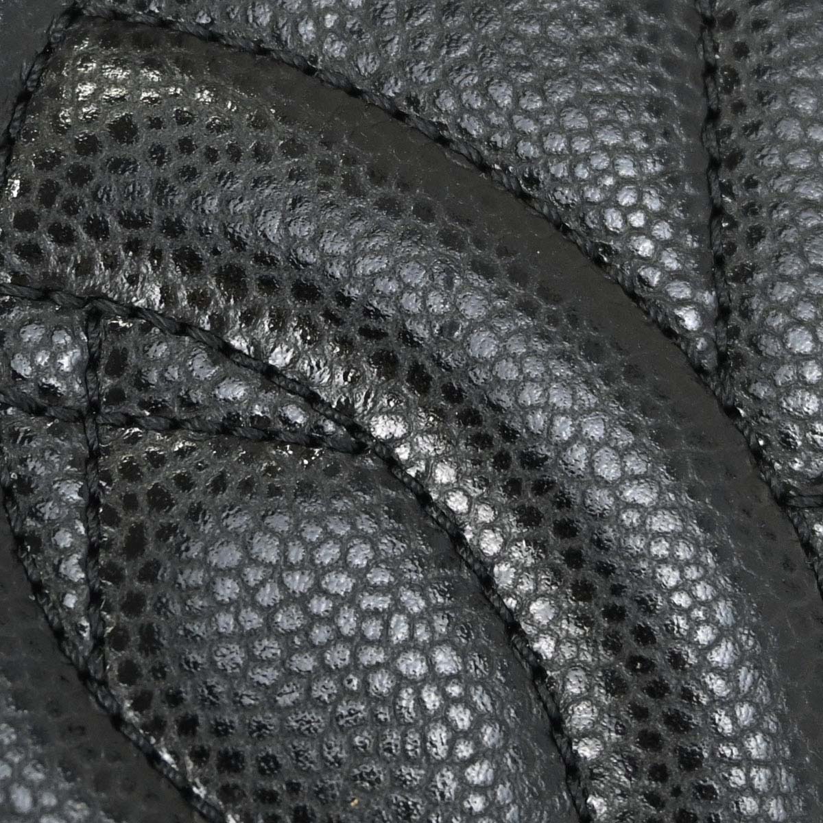 Chanel Black Caviar Skin Timeless CC Chain Tote Bag