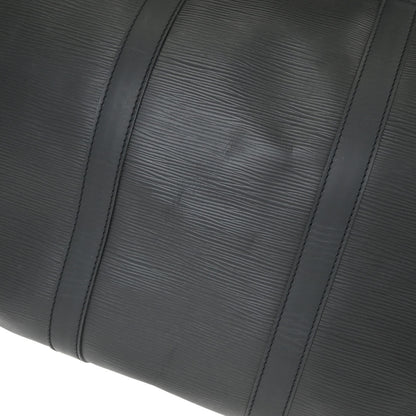 Louis Vuitton Black Epi Keepall 55 Travel Handbag M42952