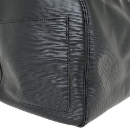 Louis Vuitton Black Epi Keepall 55 Travel Handbag M42952