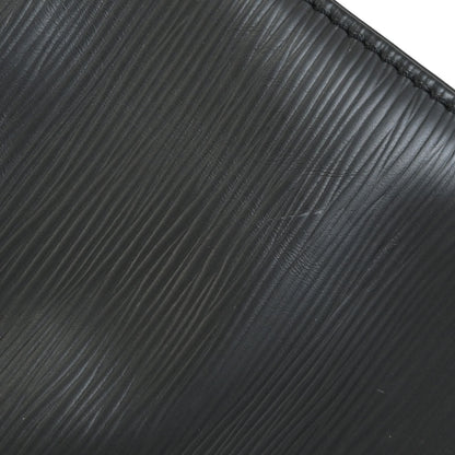 Louis Vuitton Black Epi Keepall 55 Travel Handbag M42952