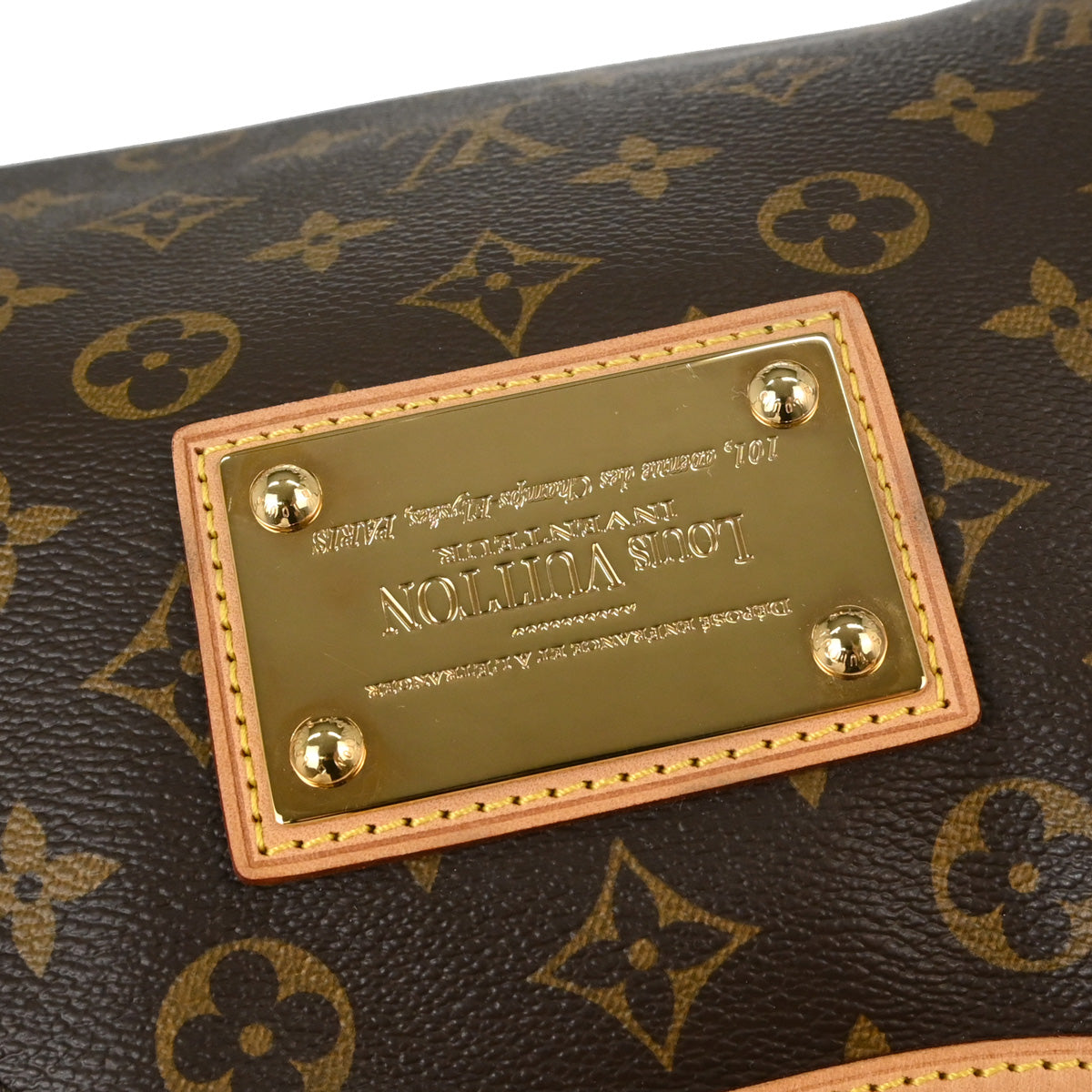Louis Vuitton Monogram Thames GM Hobo Handbag M56383