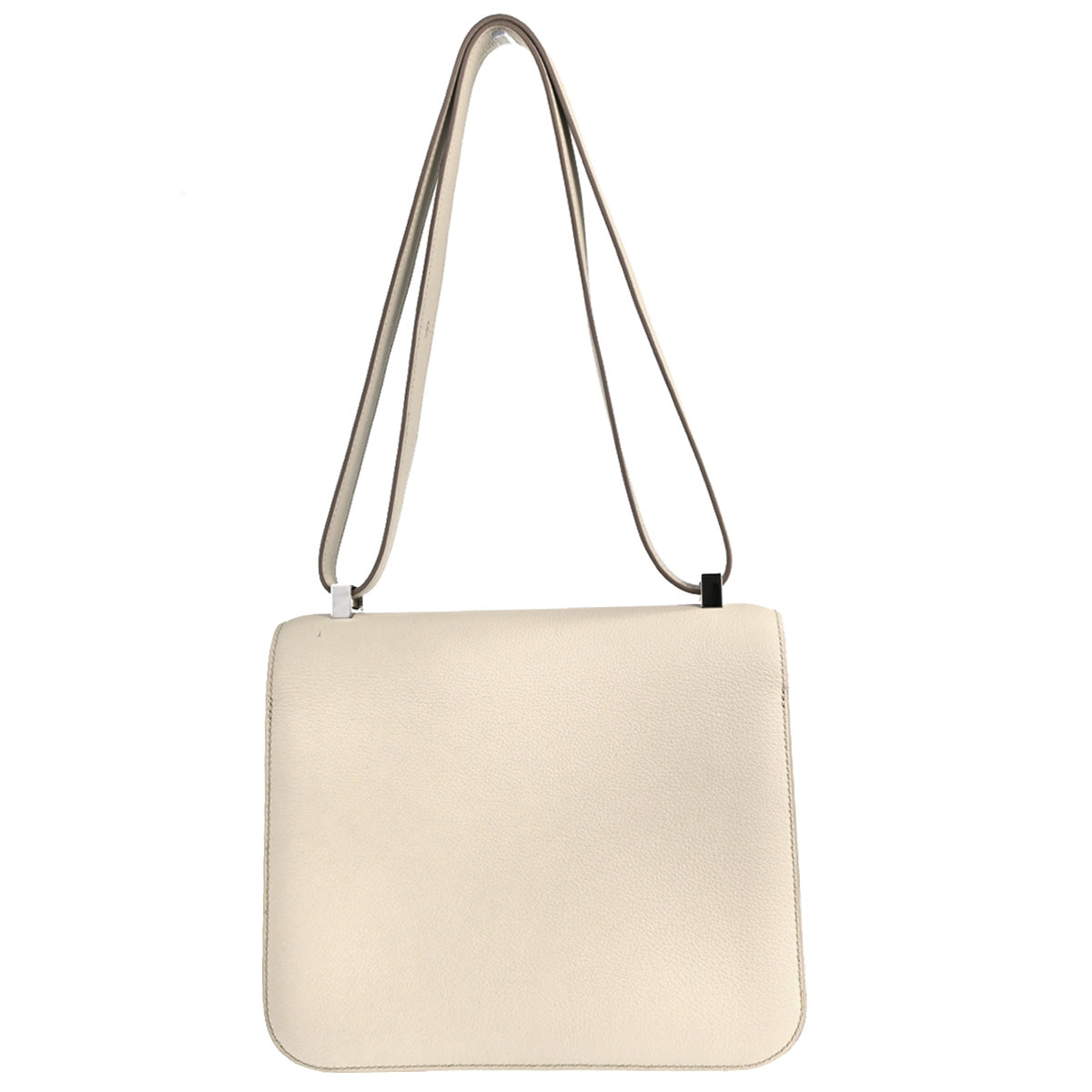 Hermes Vanille Evercolor Constance 24 Shoulder Bag