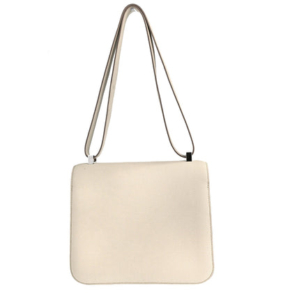 Hermes Vanille Evercolor Constance 24 Shoulder Bag