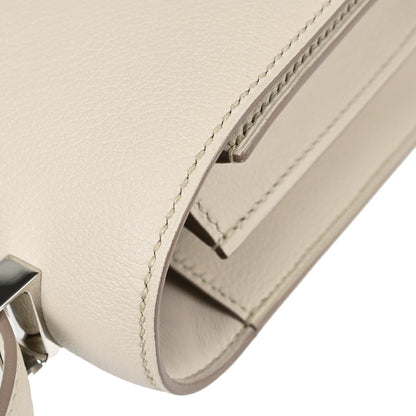 Hermes Vanille Evercolor Constance 24 Shoulder Bag