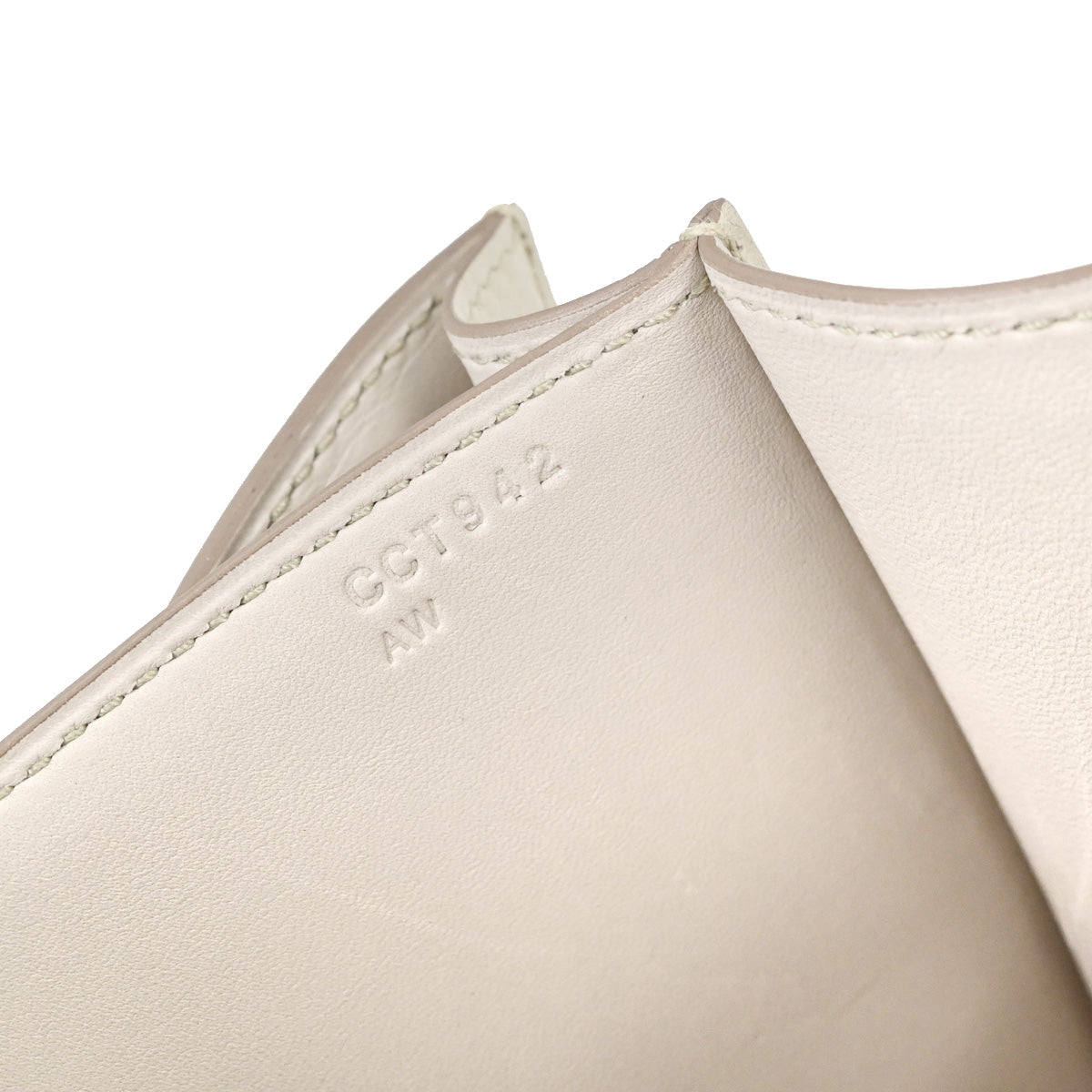 Hermes Vanille Evercolor Constance 24 Shoulder Bag