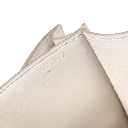 Hermes Vanille Evercolor Constance 24 Shoulder Bag