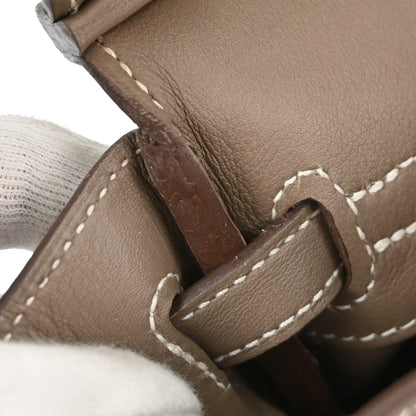 Hermes Etoupe Gray Swift Birkin 25 Handbag