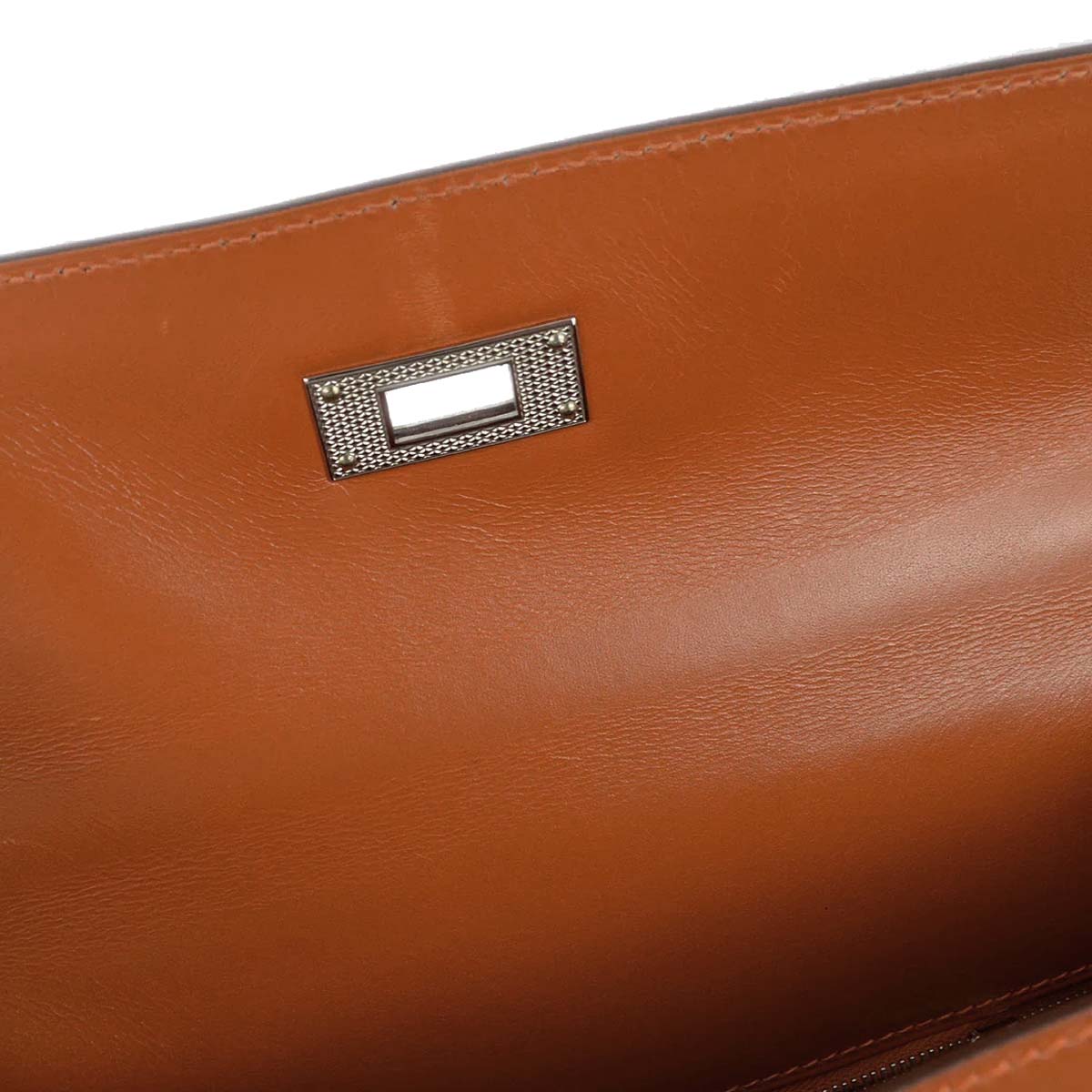 Hermes * 2004 Orange Box Calf Kelly 28 Sellier