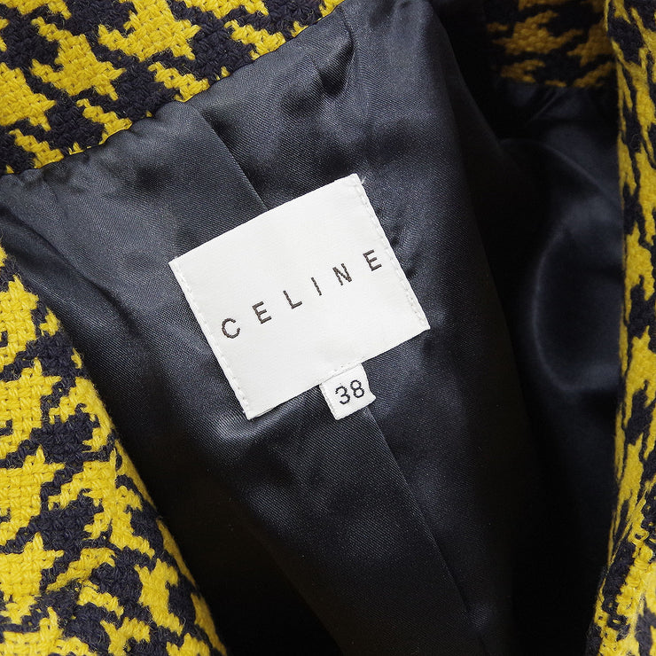 Celine Coat Yellow Black #38