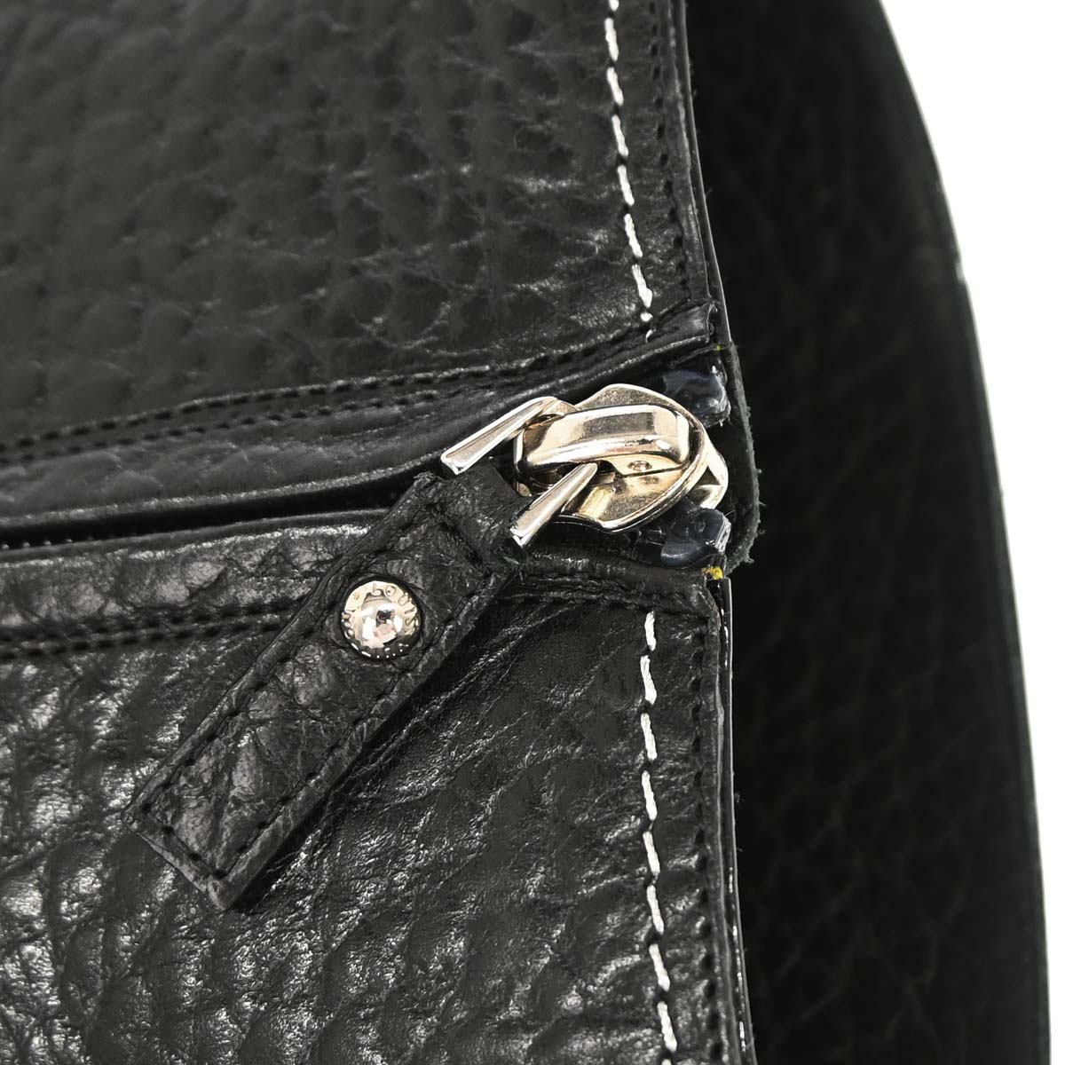 Louis Vuitton * Black Leather Boots Shoes #35 1/2