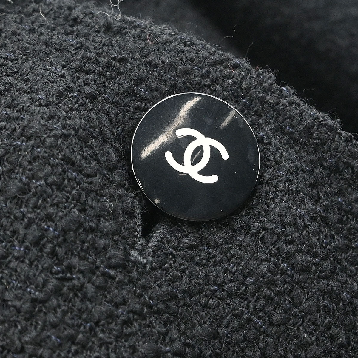 Chanel 1995 Setup Suit Jacket Skirt Black #38