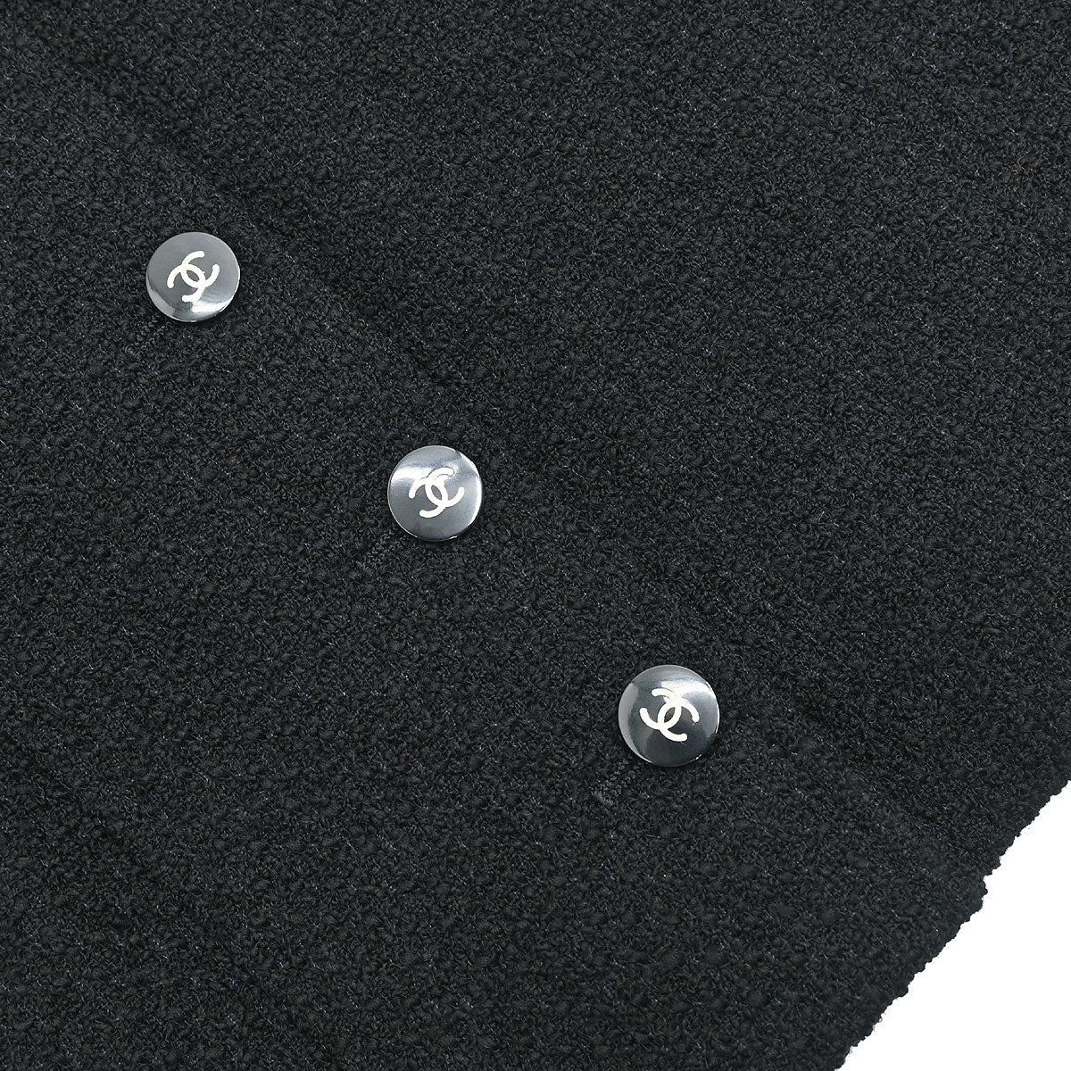 Chanel 1995 Setup Suit Jacket Skirt Black #38