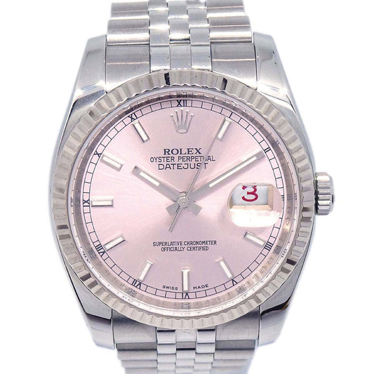 Rolex Oyster Perpetual Datejust 36mm Ref.116234 Self-winding Watch SS 18K