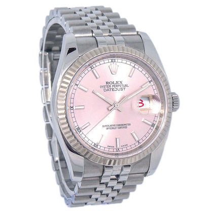 Rolex Oyster Perpetual Datejust 36mm Ref.116234 Self-winding Watch SS 18K