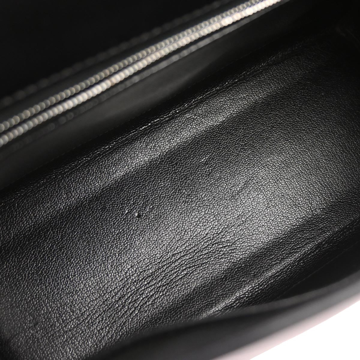 Hermes Black Box Calf Kelly 28 Retourne 2way Shoulder Handbag