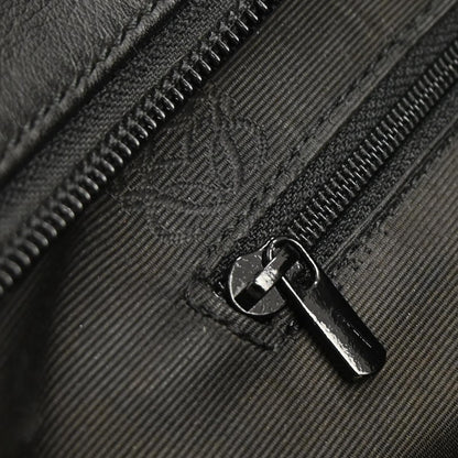 Loewe Black Leather Amazona 40 Handbag