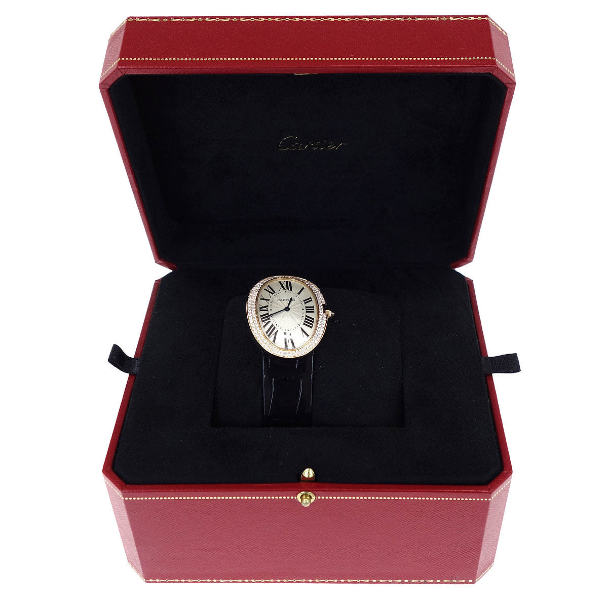 Cartier * Baignoire LM Ref.3033 Self-winding Watch 18KYG