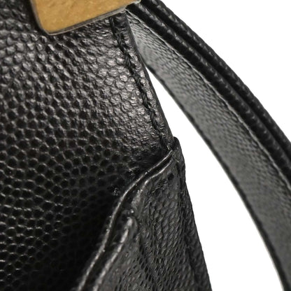 Boy Chanel Black Caviar Skin Small Chain Shoulder Bag